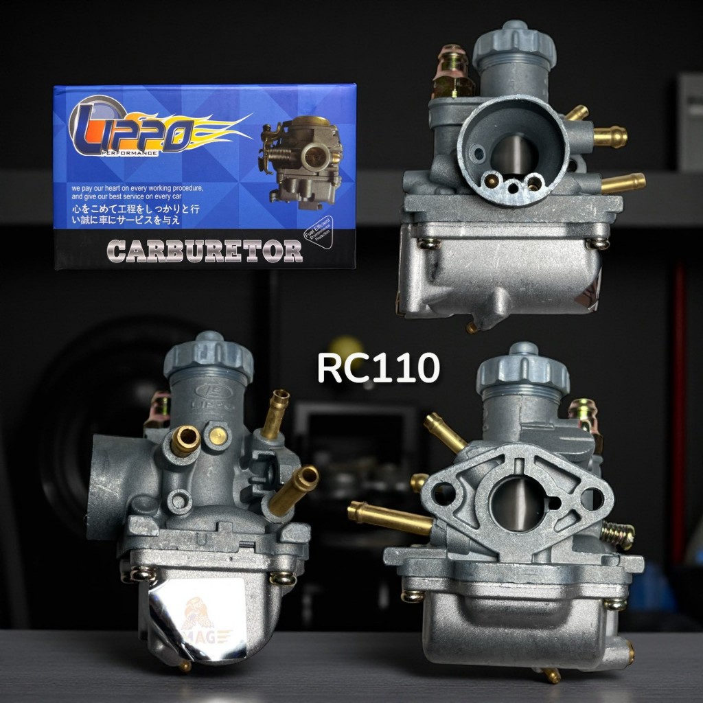 คาร์บู RC110 Suzuki ยี่ห้อซูซูกิ อาร์ซี110 คาบูเรเตอร์ คาบู อะไหล่มอเตอร์ไซค์ Lippo