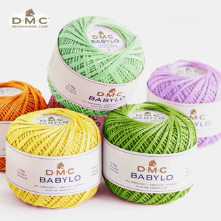 DMC BABYLO เบอร์ 10 ไหมถักเสื้อ ถักหูกระเป๋า made in eu