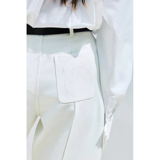 STUDIO UNKNOWN - Dean Balloon Linen Trousers กางเกงผ้าลินินทรงบอลลูน