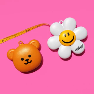 Wiggle Wiggle Measure Tape ตลับเมตร สายวัดตัว พวงกุญแจ ของแท้จากช็อปเกาหลี