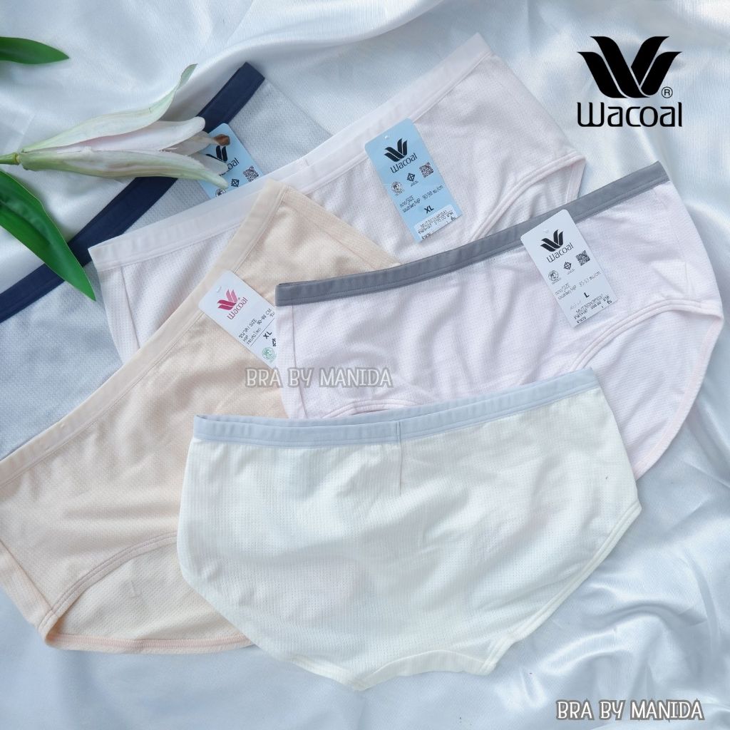 Wacoal Bikini Panty กางเกงใน ผ้า sport mesh ทั้งตัว ราคา 250 บาท