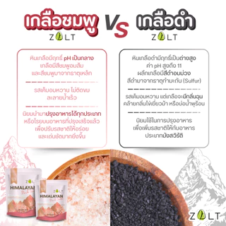 Zalt 1 แถม 1 เกลือชมพู หิมาลายัน ✔️มีใบรับรอง/อย. นำเข้าจากปากีสถาน สำหรับปรุงอาหาร เกลือคีโต