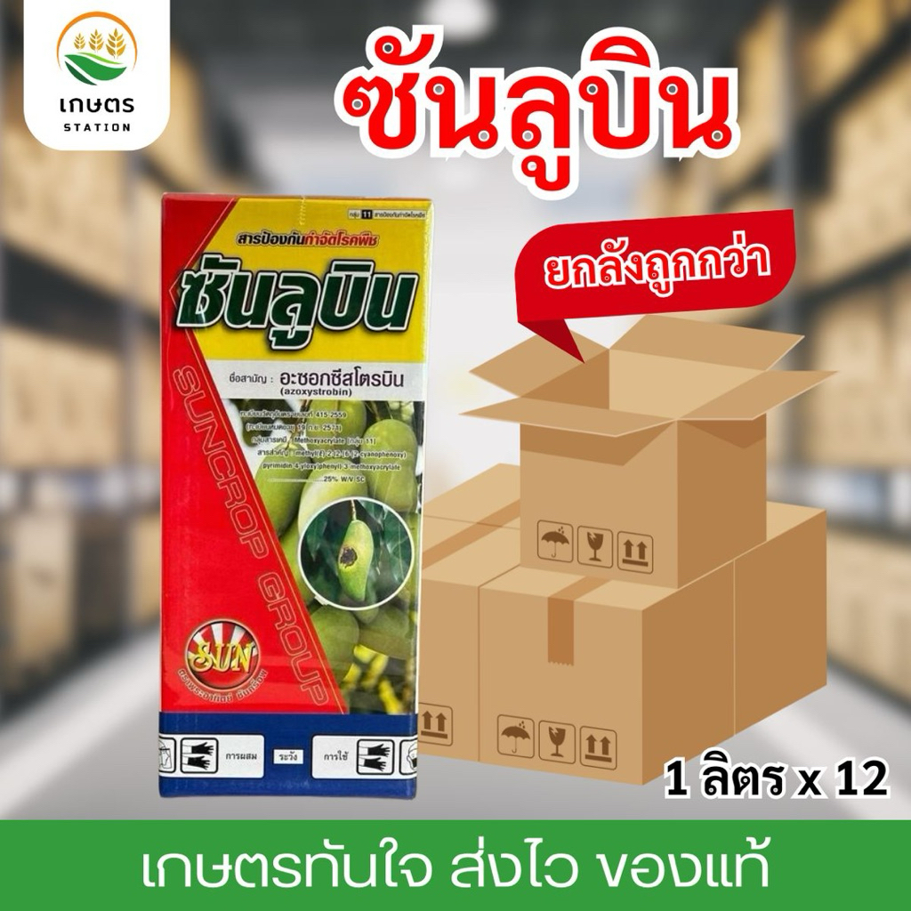ยกลัง ซันลูบิน 1 ลิตร 12ขวด