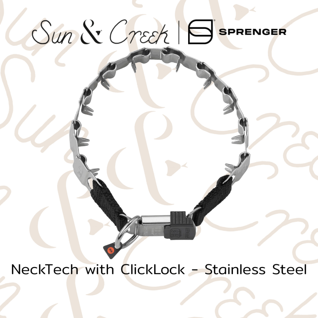 Herm. Sprenger Prong Collar | Necktech Sport with Clicklock