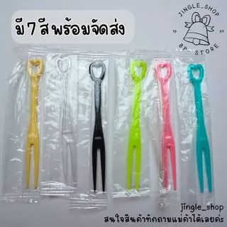 ส้อมห่อซองพลาสติก1ห่อมี100ชิ้นพร้อมจัดส่งด่วน📦🔥