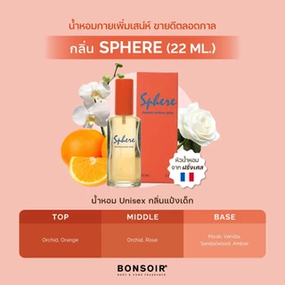 [ส่งตรงจากแบรนด์] น้ำหอม บองซัวร์ BONSOIR SPHERE Perfume สเฟียร์