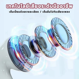 JQVITEK หูฟังบลูทูธไร้สาย SP04R หูฟังบลูทูธ TWS หูฟังมินิ ฟังเพลง Bluetooth 5.3 เชื่อมต่อเร็ว ใช้ได้ทั้ง Android & IOS