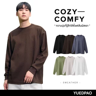 Yuedpao Sweater Cozy Comfy Collection เสื้อแขนยาว สเวตเตอร์ 6 สี