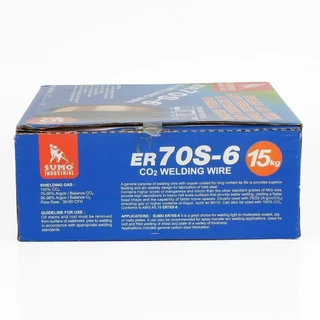 (15kg) ลวดเชื่อม MIG ลวดมิก Co2 ER70S-6 0.8/0.9/1.0/1.2mm. SUMO