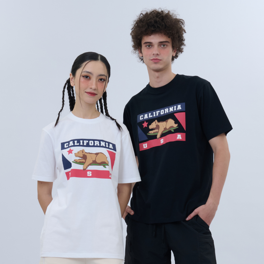 BODY GLOVE SC Essential Soccer Tee เสื้อยืดแขนสั้น สีขาว-ดำ