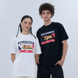 BODY GLOVE SC Essential Soccer Tee เสื้อยืดแขนสั้น สีขาว-ดำ