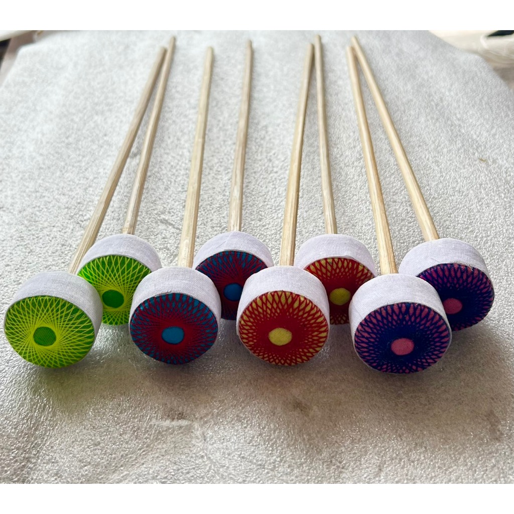 ไม้ตีระนาดเอกไม้นวม คละสี แบบซ้อม