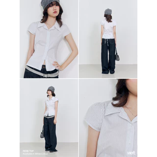 MELT.INMOMENTS Rene Top เสื้อเชิ๊ตแขนสั้น