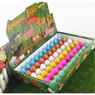 แช่ไดโนเสาร์ไข่ฟัก ไข่ของเล่น ไข่ขนาดเล็ก ไดโนเสาร์สีแตก ไข่…