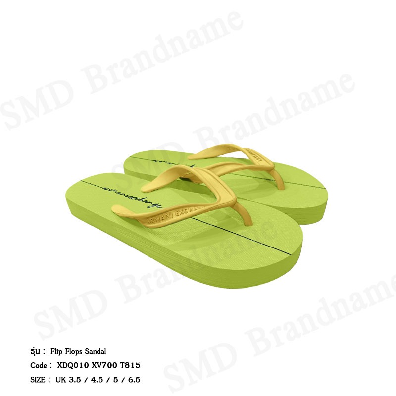 Armani Exchange รองเท้าแตะผู้หญิง รุ่น A/X Flip Flops Sandal Code: XDQ010 XV700 T815