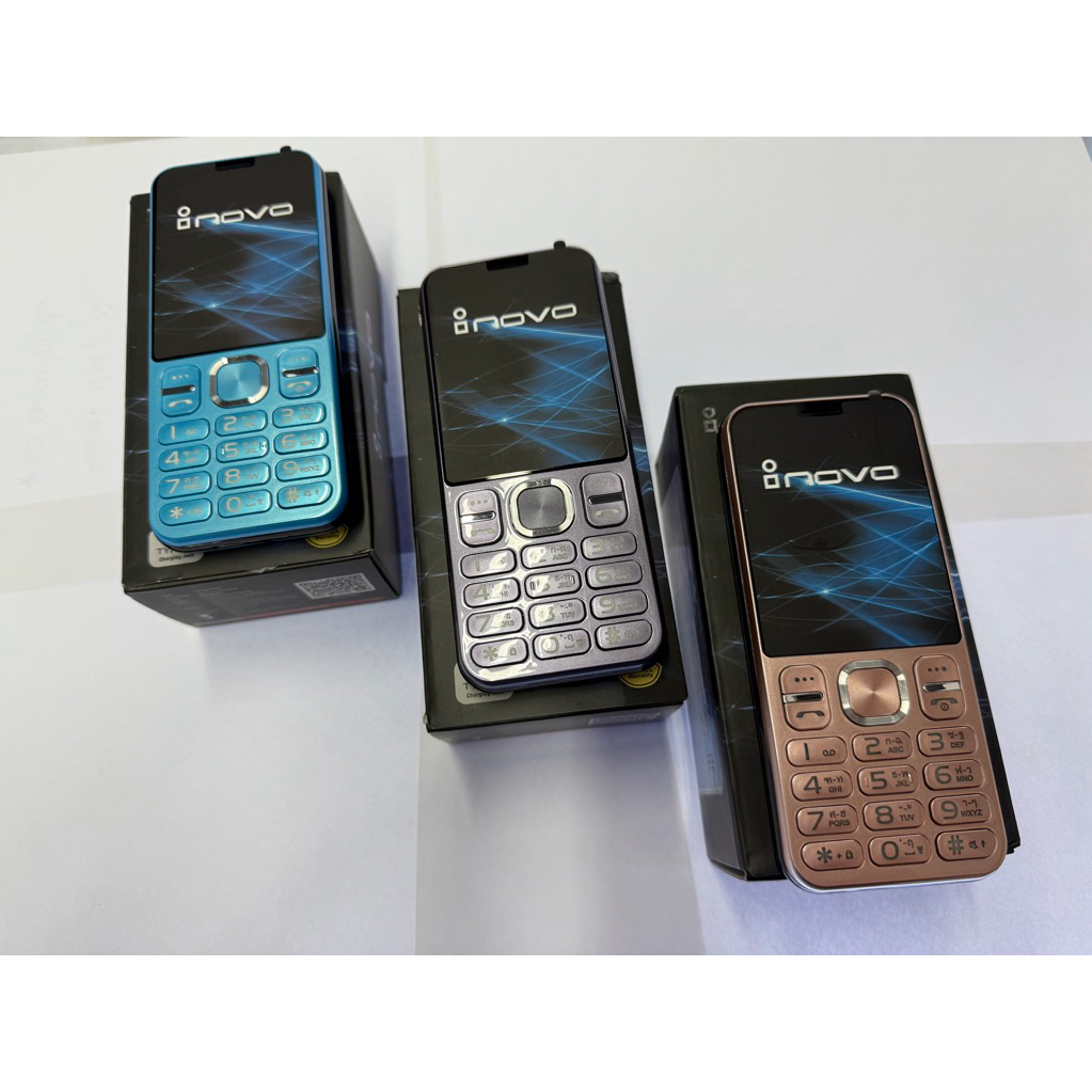 โทรศัพท์มือถือปุ่มกด Inovo