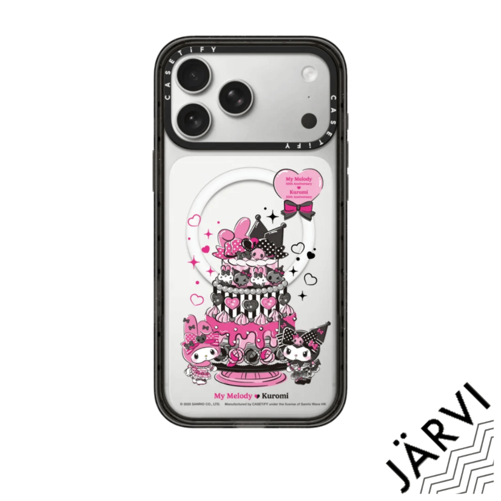 [ส่งด่วน/พร้อมส่ง] CASETiFY | Anniversary Cake Case [My Melody & Kuromi Anniversary] For iPhone Sams