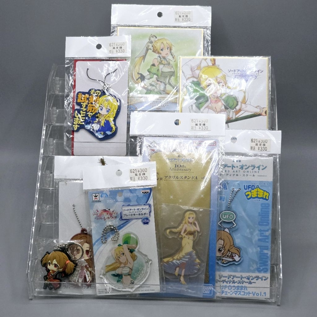 (set 2/แท้✅️) ของสะสม อนิเมะ sword art online SAO ซอร์ดอาร์ต อาสึนะ คิริโตะ อลิส ลีฟา asuna kirito alice leafa goods