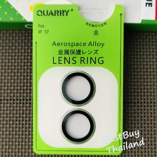 QUARRY กันรอยกล้อง iPhone 17 / iPhone 16 / 16 Plus ฟิล์มกล้องไอโฟน กันเลนส์กล้อง iPhone17 iPhone16Plus Camera Protector