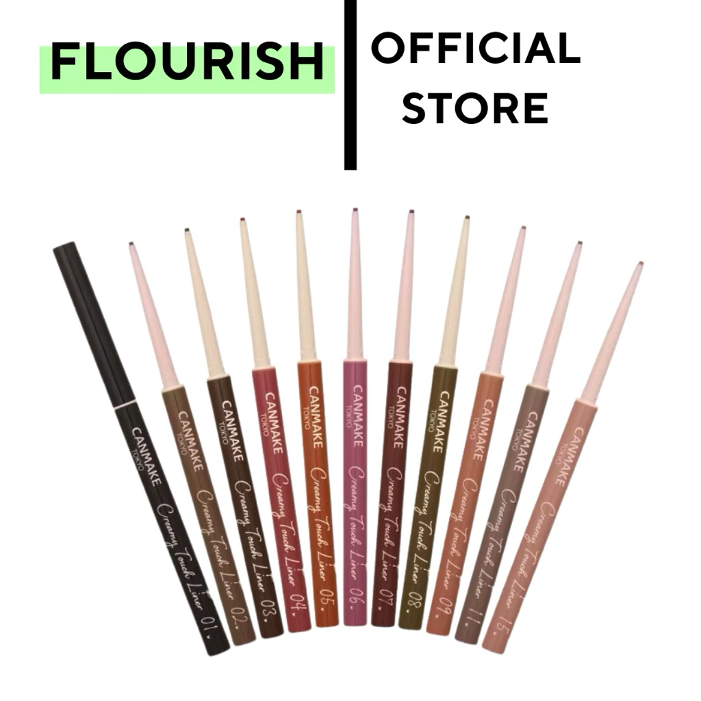 ส่งด่วน‼️15,16 เข้าใหม่ CANMAKE Creamy Touch Liner แคนเมค ครีมมี่ ทัช ไลเนอร์ (0.10 g.) เจลอายไลน์เนอร์แบบหมุน