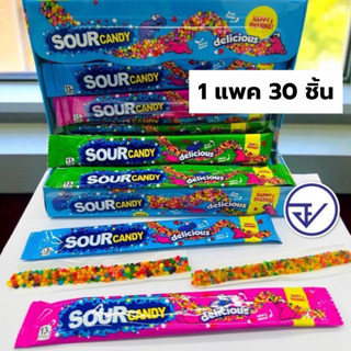 [ยกกล่อง 30 ชิ้น] เยลลี่สายรุ้งเกล็ดเปรี้ยว เยลลี่เกล็ดเปรี้…