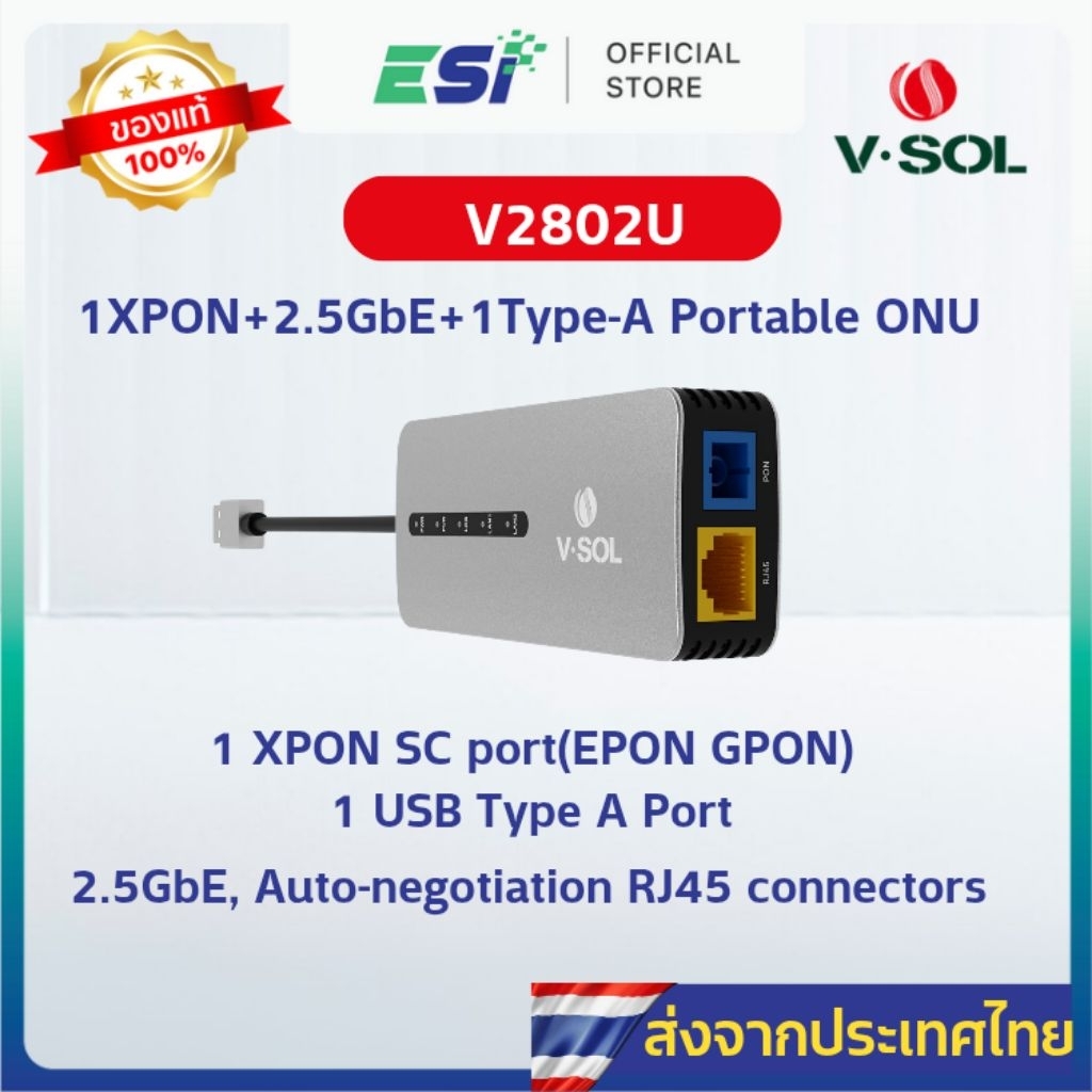 2.5Gbps Portable GPON ONU