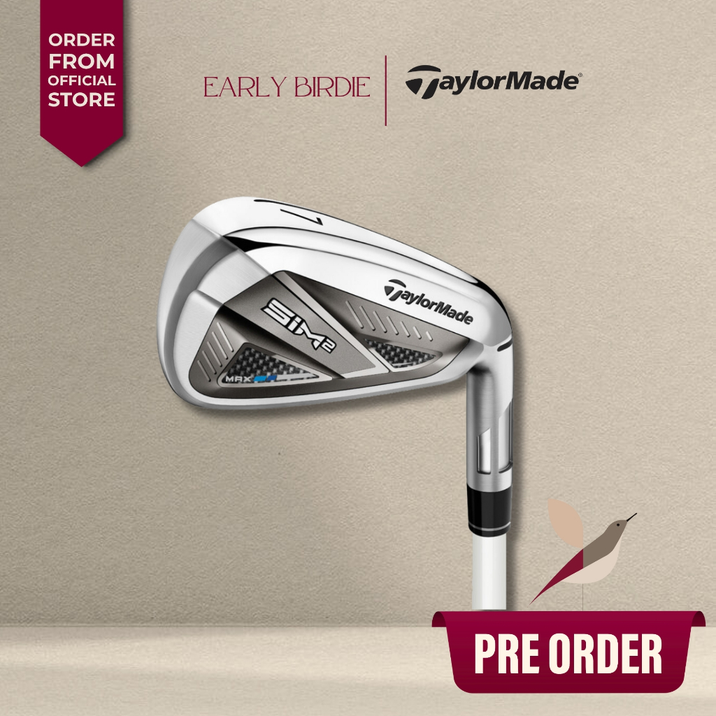 ชุดไม้กอล์ฟเหล็ก Taylormade Sim 2 Max สำหรับผู้หญิง Women's Iron Set 7-PW,SW (Pre-order)