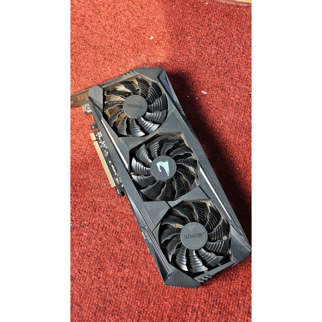 การ์ดจอ GIGABYTE AORUS RADEON RX 5700 XT 8G – มือสอง สภาพดี ใช้งานได้ปกติ