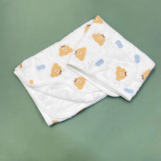 ผ้าเช็ดตัวเยื่อไผ่ ขนาด 50*90cm ผ้าเช็ดตัวเด็กออแกนิค เนื้อผ้านุ่ม ซับน้ำได้ดี