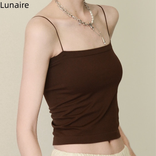 Lunaire เสื้อกล้ามสตรีพร้อมแผ่นรองรับหน้าอก เหมาะสำหรับสวมใส่เป็นเสื้อชั้นนอกหรือชั้นใน