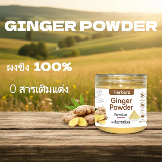 ผงขิงสกัด มีอย. แท้ ไม่ผสมแป้งและน้ำตาล( Ginger Powder ขิงผง ผงขิง ขิงบด ผงขิงบด เครื่องดื่มขิง น้ำขิง ขิงสำเร็จรูป )