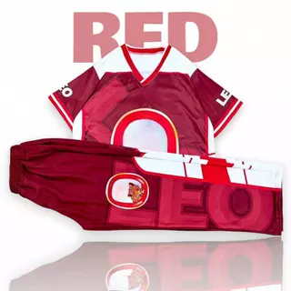 ( Mset18 ) ชุดเซท เสื้อ กก.ขายาว คอวี ALCOHO 5สี sport ฟรีไซส์
