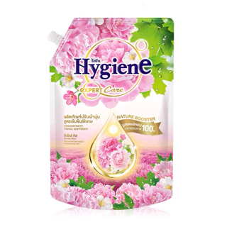 [แพ็คคู่] Hygiene Expert Care ไฮยีน ผลิตภัณฑ์ปรับผ้านุ่ม น้ำยาปรับผ้านุ่มกลิ่นซันไรส์คิส ขนาด 1000 มล. : ถุง x2