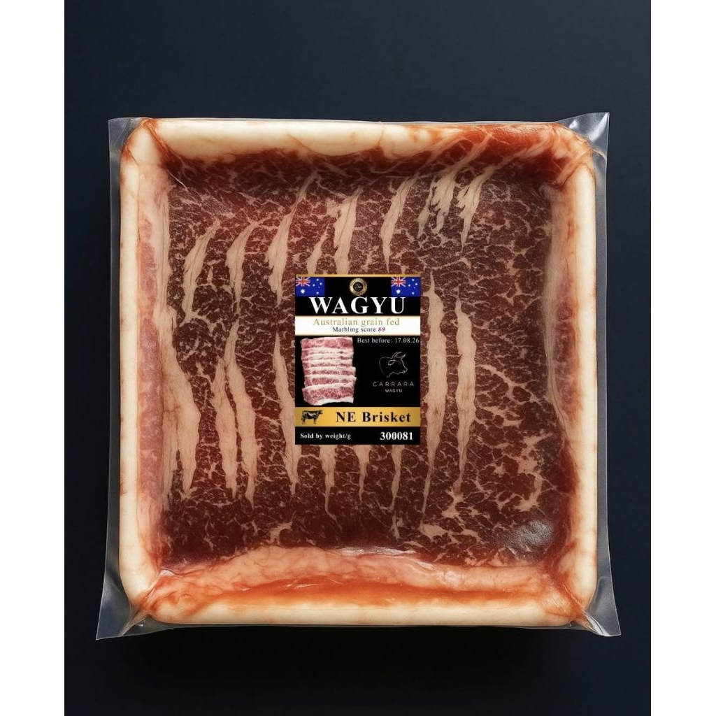 Carrara Wagu Shabu Slice Beef MB 8-9 200g