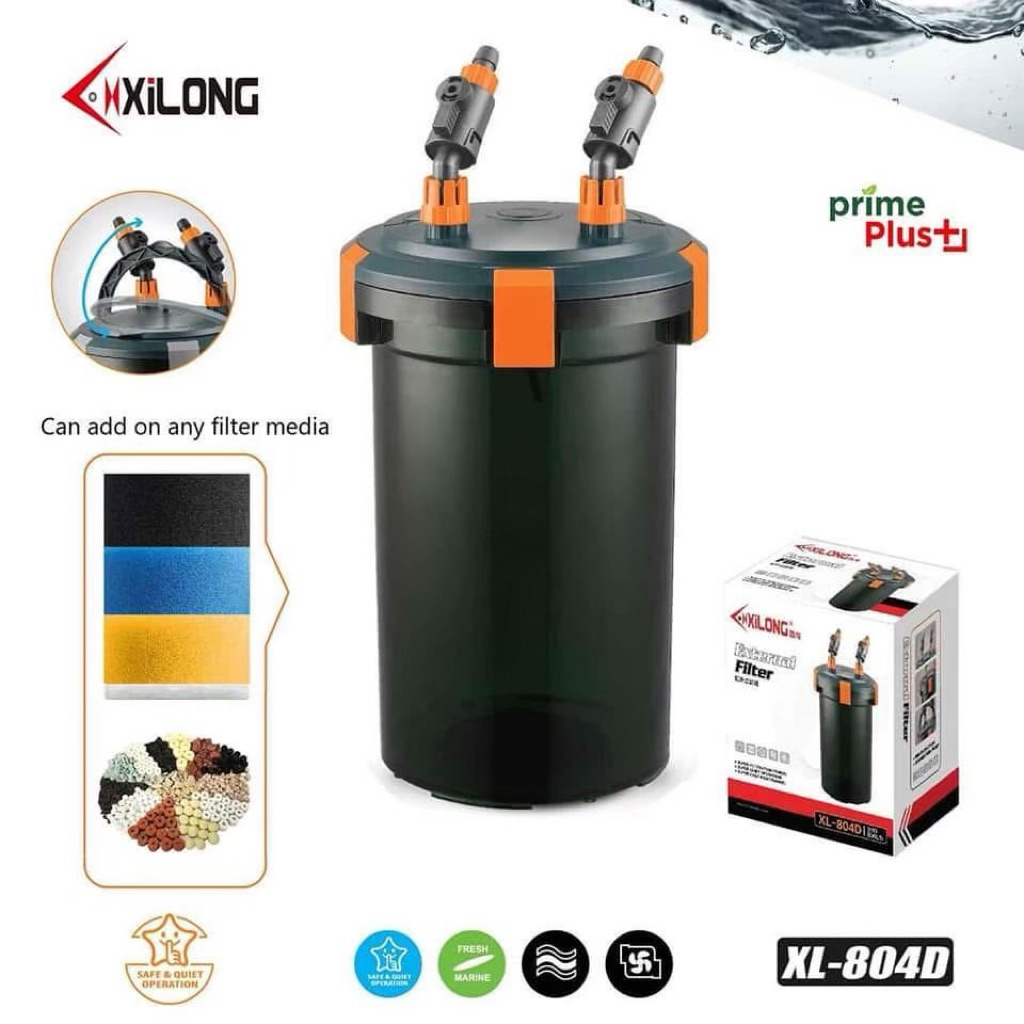 กรองนอกตู้ปลา Xilong XL-804D ระบบกรองตู้ปลาแบบนอกตู้