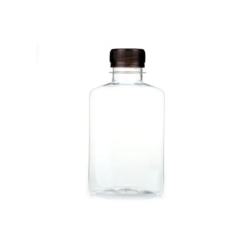 (50 ใบ) ขวดพลาสติก ทรงแบนกั๊ก
