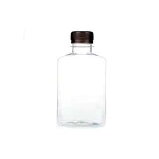 (50 ใบ) ขวดพลาสติก ทรงแบนกั๊ก