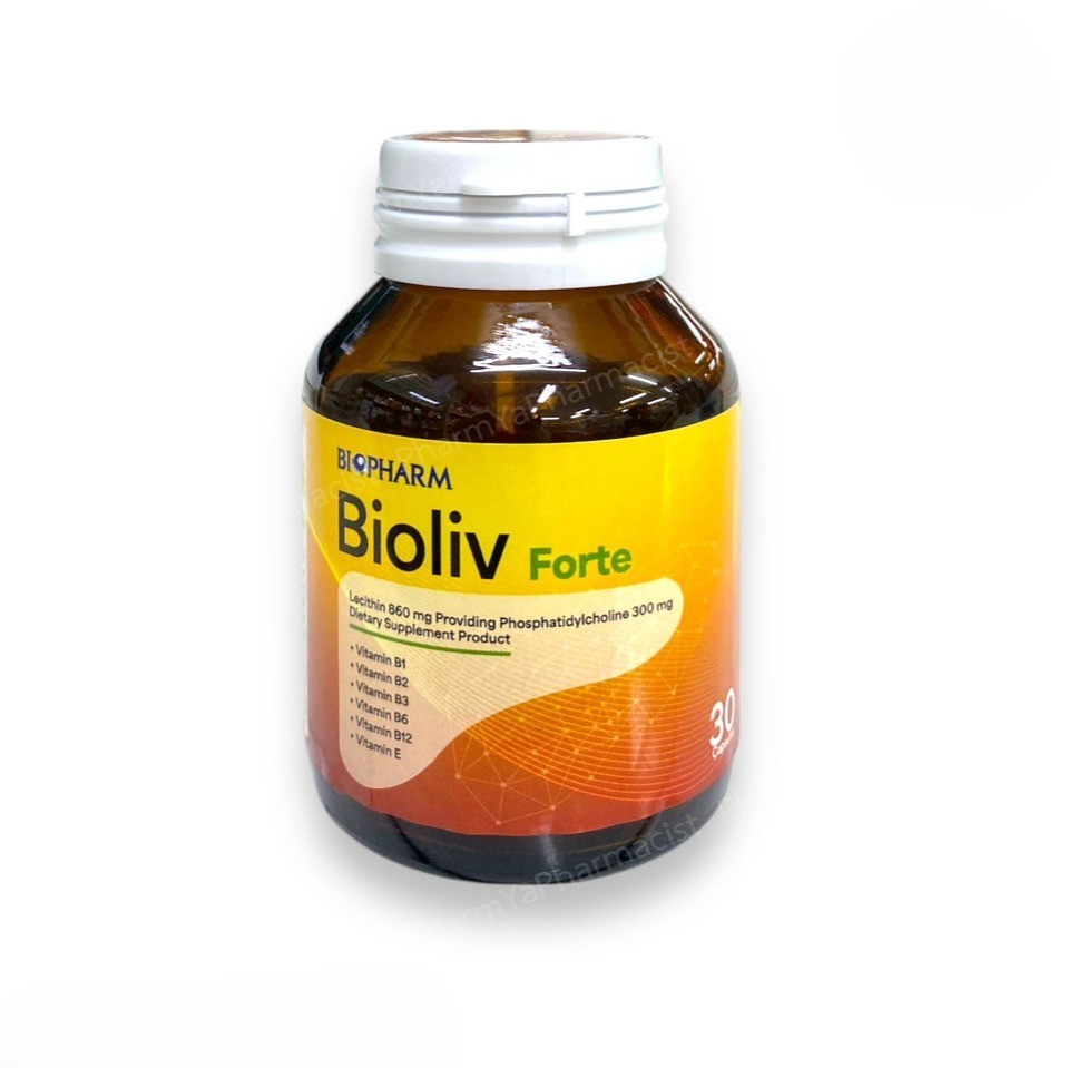 BIOLIV FORTE 30'S. ไบโอลีฟ ฟอร์ด 30เม็ด