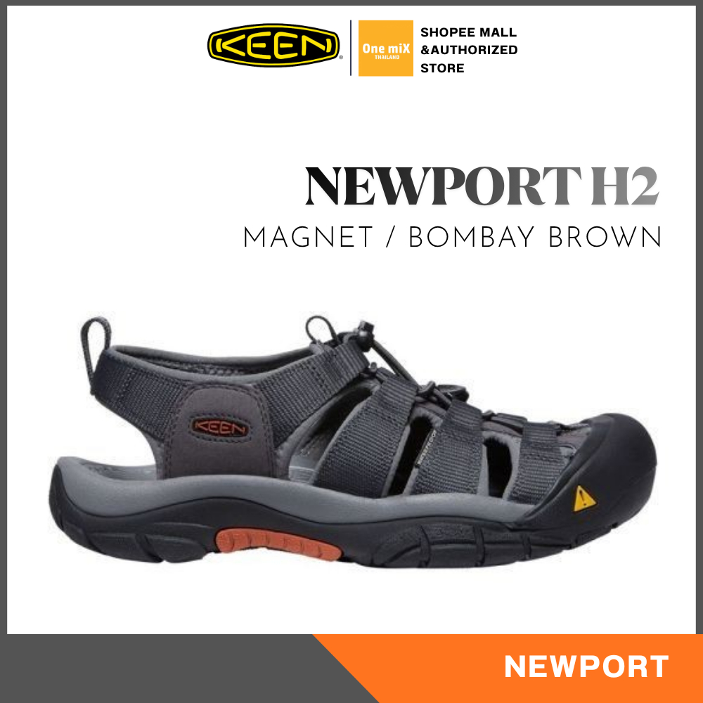 KEEN Men's NEWPORT H2 (MAGNET/BOMBAY BROWN) รองเท้า ผู้ชาย คีน แท้