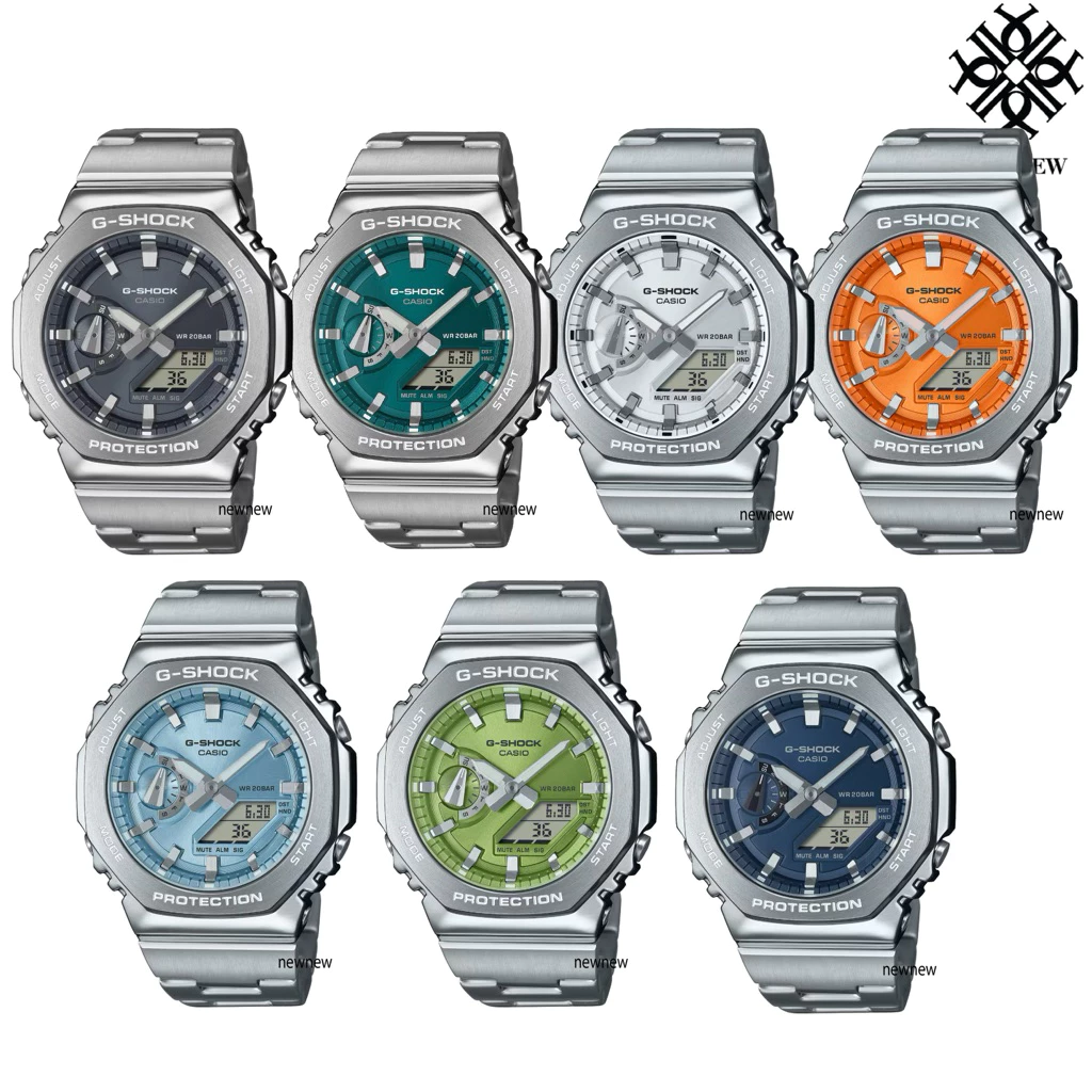 CASIO G-SHOCK นาฬิกาข้อมือ GM-2110D-2A GM-2110D-7A GM-2110D-3A GM-2110D-4A GM-2110D GM-2110D-3A1ของแท้ประกันศูนย์ 1ปี