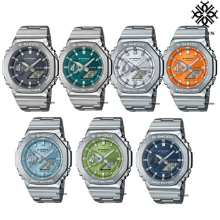 CASIO G-SHOCK นาฬิกาข้อมือ GM-2110D-2A GM-2110D-7A GM-2110D-3A GM-2110D-4A GM-2110D GM-2110D-3A1ของแท้ประกันศูนย์ 1ปี