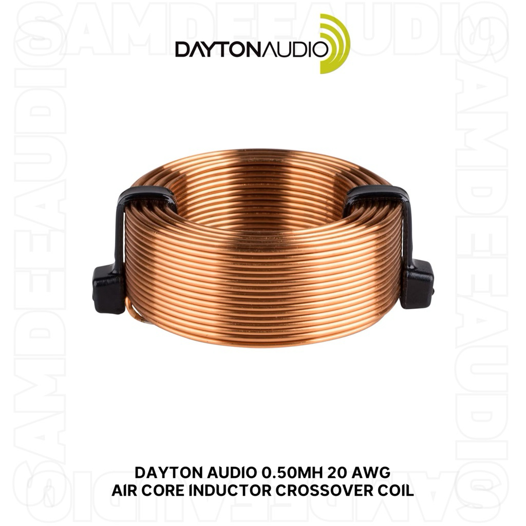 ราคาต่อ1ชิ้น/Dayton Audio 0.50mH 20 AWG Air Core Inductor Crossover Coil