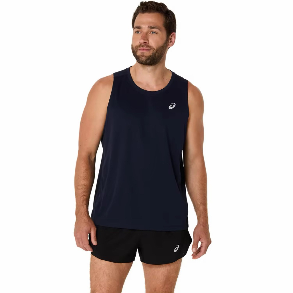 เสื้อกล้ามวิ่ง Asics Silver Singlet Men Running