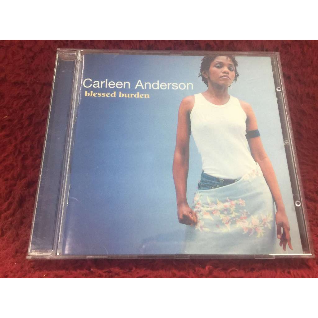 CD Carleen Anderson – Blessed Burden สภาพตามรูปปก ZA159-60