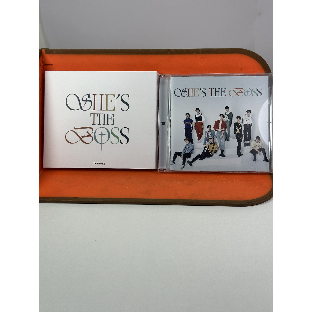 💿🔥 THE BOYZ — “SHE’S THE BOSS” | CD Album • สภาพสมบูรณ์ ✨  อัลบั้มญี่ปุ่นของ THE BOYZ