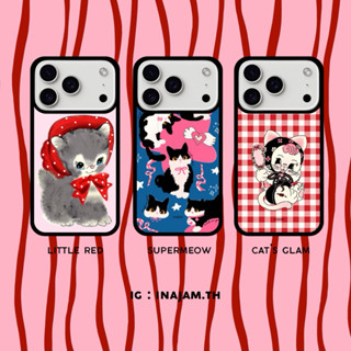 เคสไอโฟนแบรนด์ Inajam | SuperMeow | Cat's Glam | Little Red