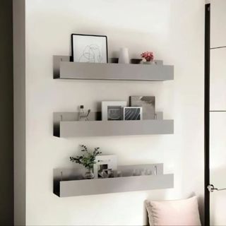 ชั้นวางของสแตนเลสคุณภาพสูง เรียบง่าย มีสไตล์ สะอาดตา และไม่เ…