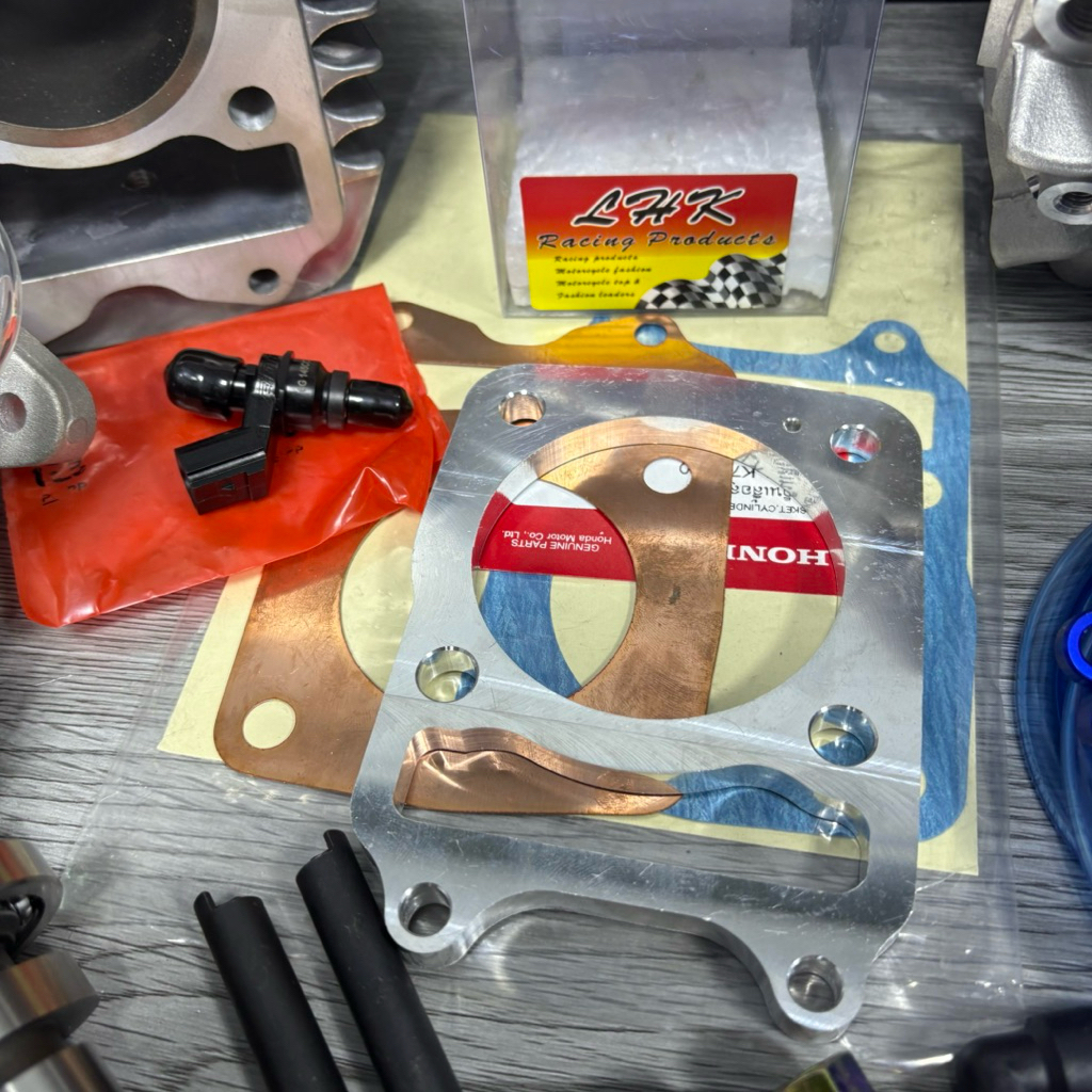 ชุดWAVE125iวาฬ ชัก3 -LED/Msx  4วาล์ว ลูก LHK ขนาด 56-57-59-60-61-62ข้อเหวี่ยง+ปะเก็นมิเนียม[พร้อมส่ง]สินค้าคุณภาพ💯 - รูปที่ 4