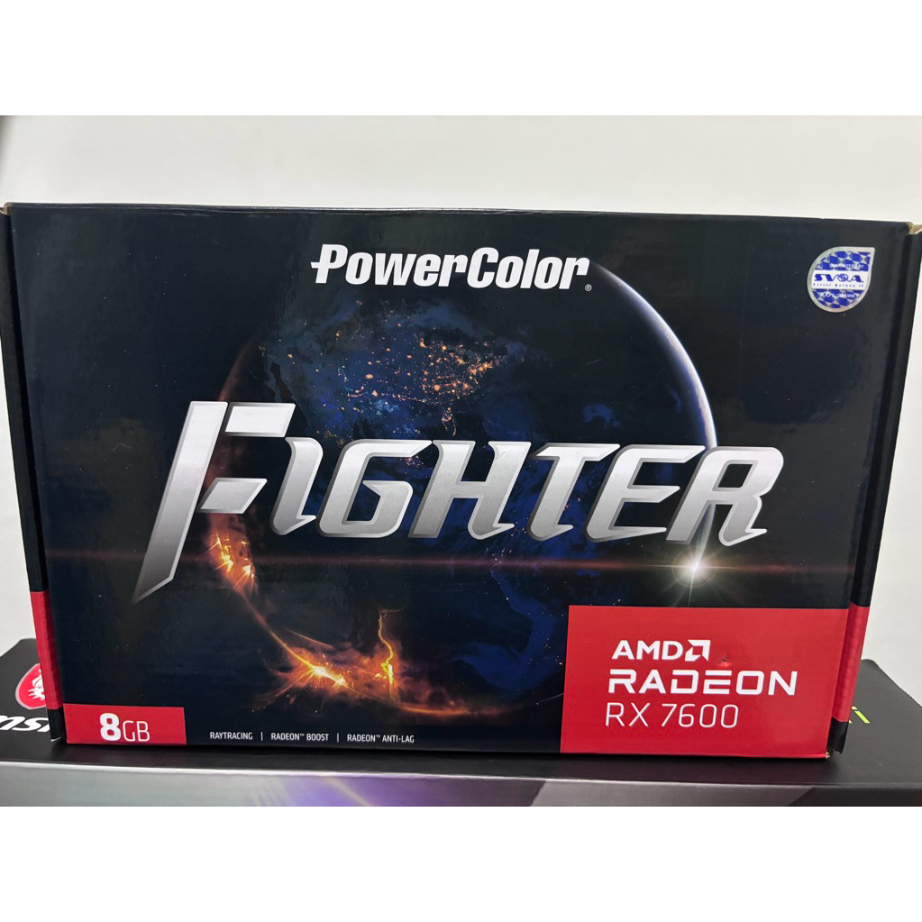 การ์ดจอ POWERCOLOR FIGHTER RX 7600 8GB 🔥 มือสอง🔥