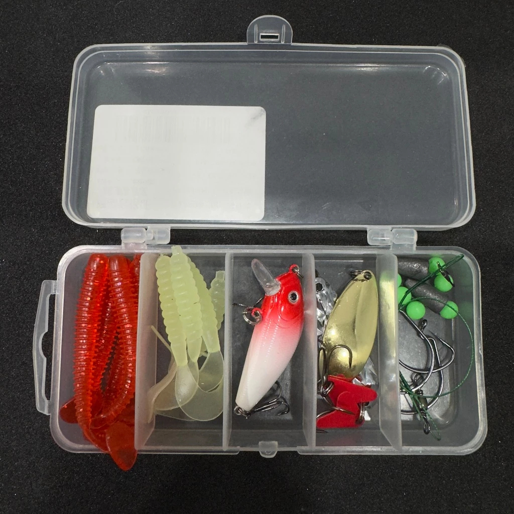 เหยื่อปลอม SeaHunter  ชุดเหยือตกปลา 29ชิ้น เหยื่อเหล็กแผ่นลายปลา เหยือโหละ เหยื่อตกปลาทะเลน้ำจืด ใช้งานยาวๆ พร้อมลกล่อง - รูปที่ 5